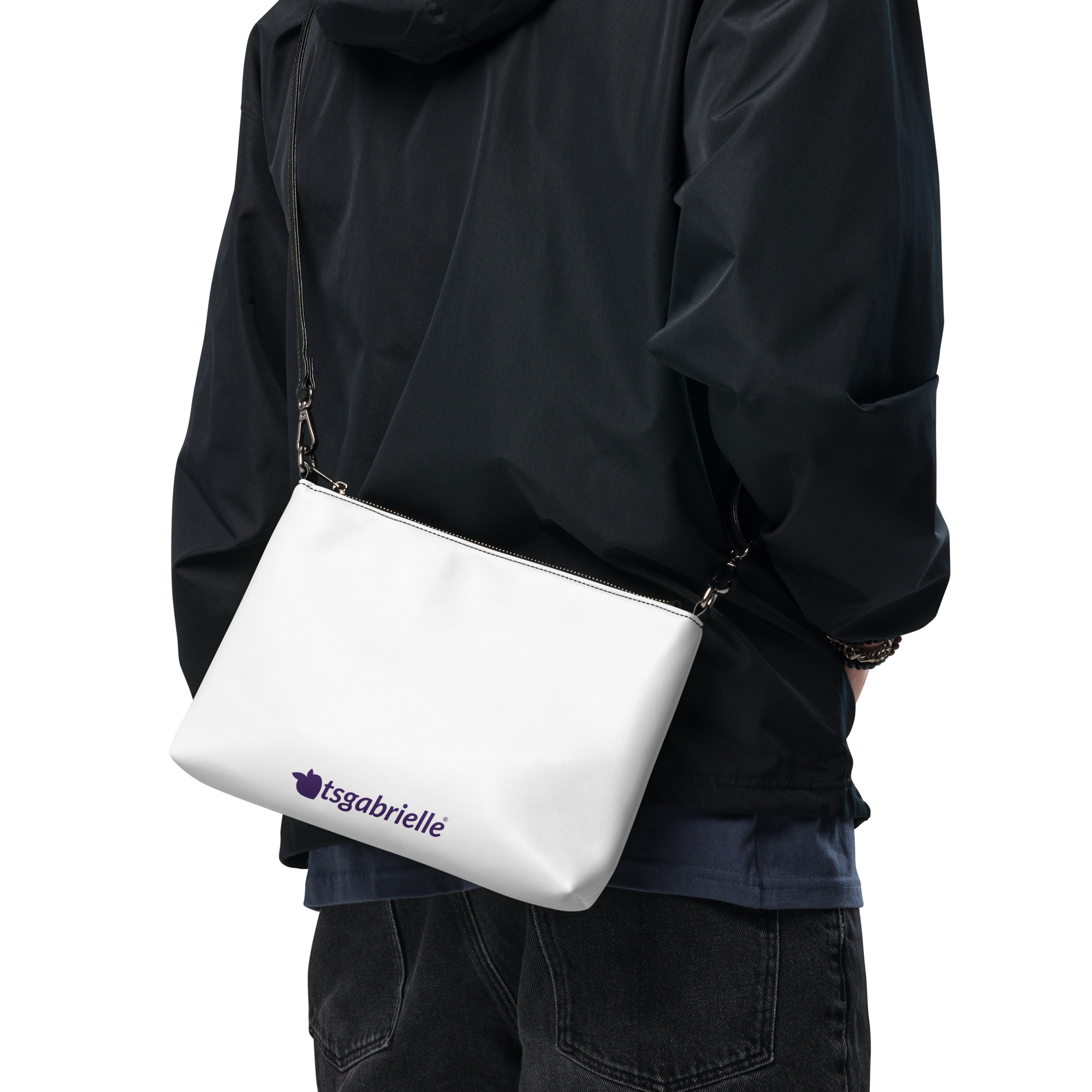 tsgabrielle® • Paris - Cathédrale Notre-Dame • Sac bandoulière • Blanc • 11″ × 8″ - View 8