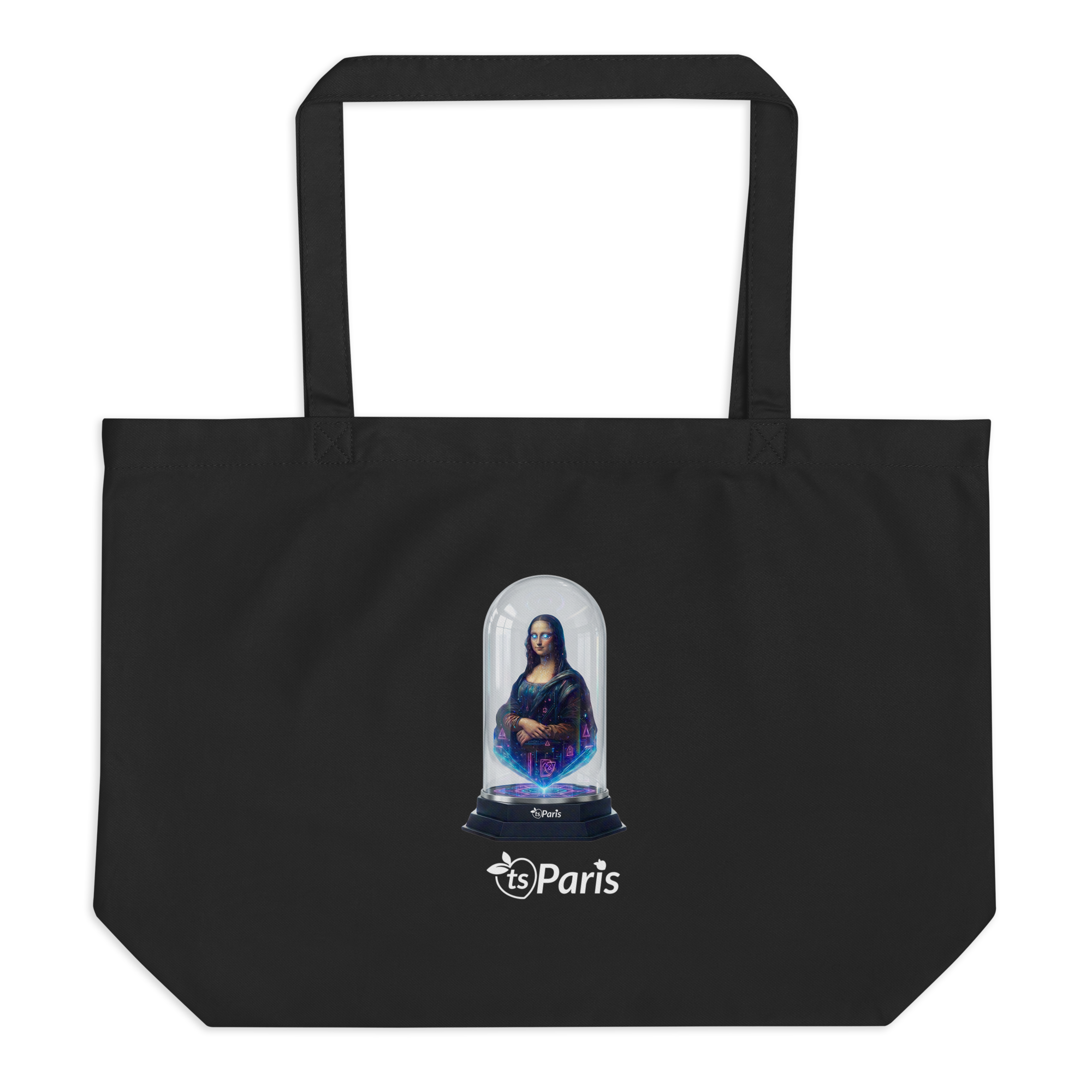 tsgabrielle® • Paris - Da Vinci • Large cabas • noir • Cotton Organic