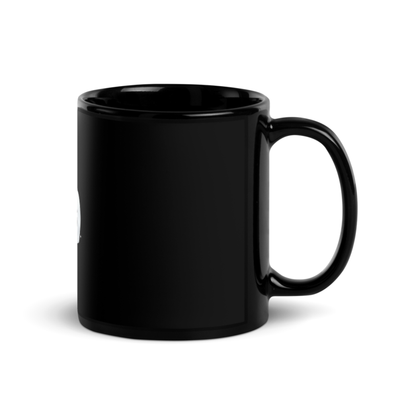 tsgabrielle® • Glossy mug • noir • ceramique • 2 Sizes