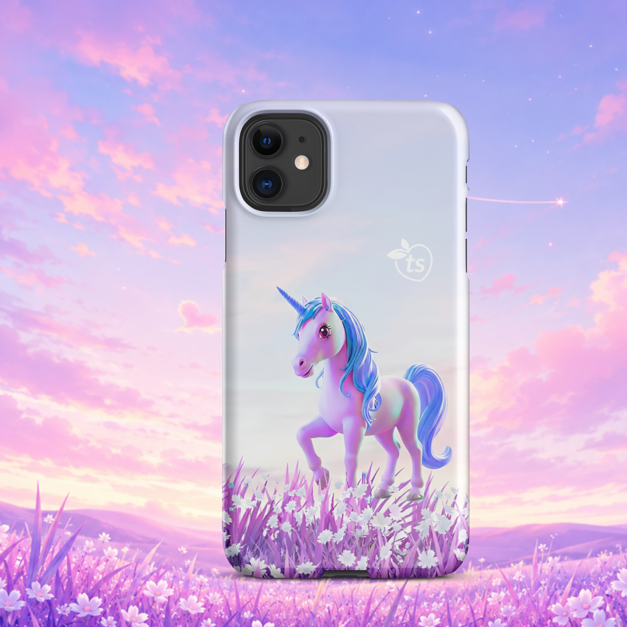 tsgabrielle® • Unicorn - Seraphina • coque snap compatible avec iPhone® • modeles recents - View 4