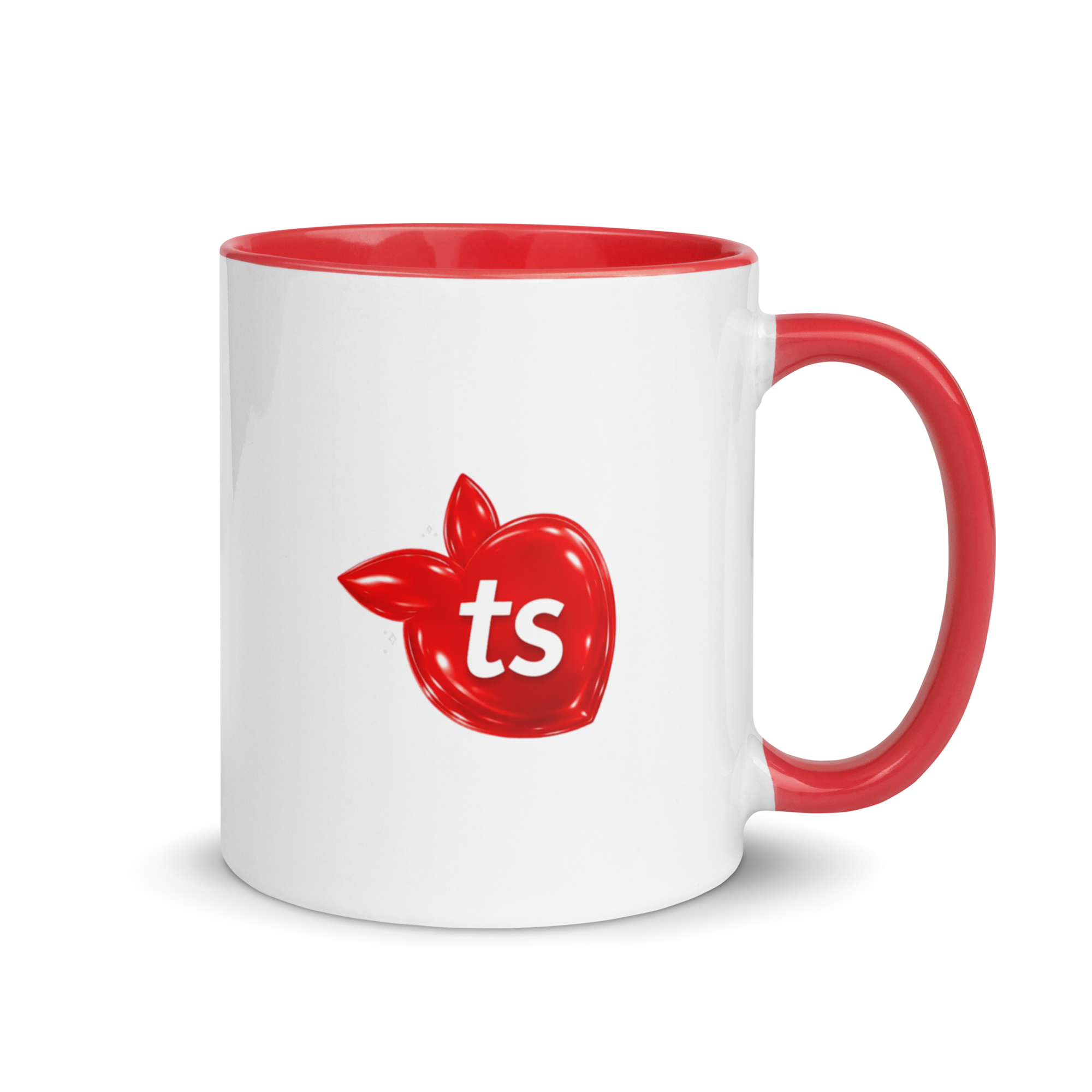 tsgabrielle® • mug with Color rouge Inside • ceramique • 2 Sizes