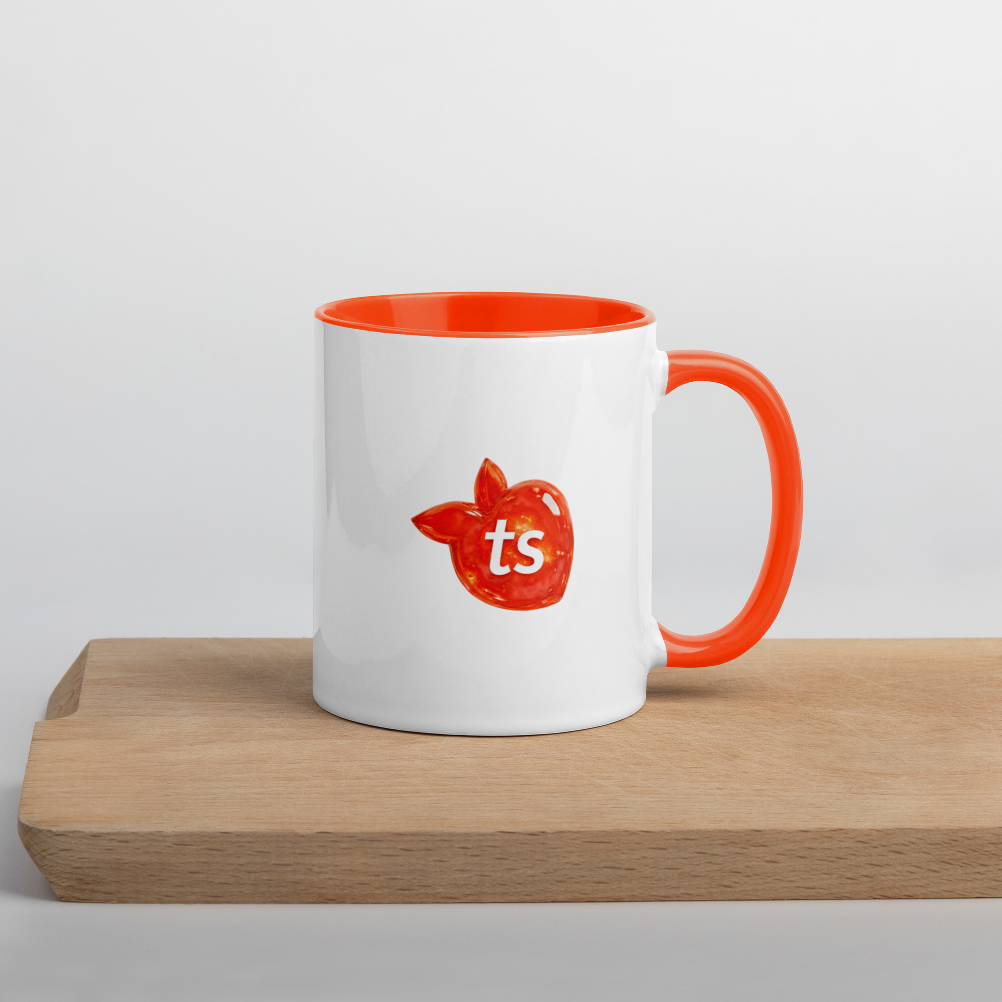 tsgabrielle® • Mug avec intérieur orange • Céramique • 33 cl - View 8