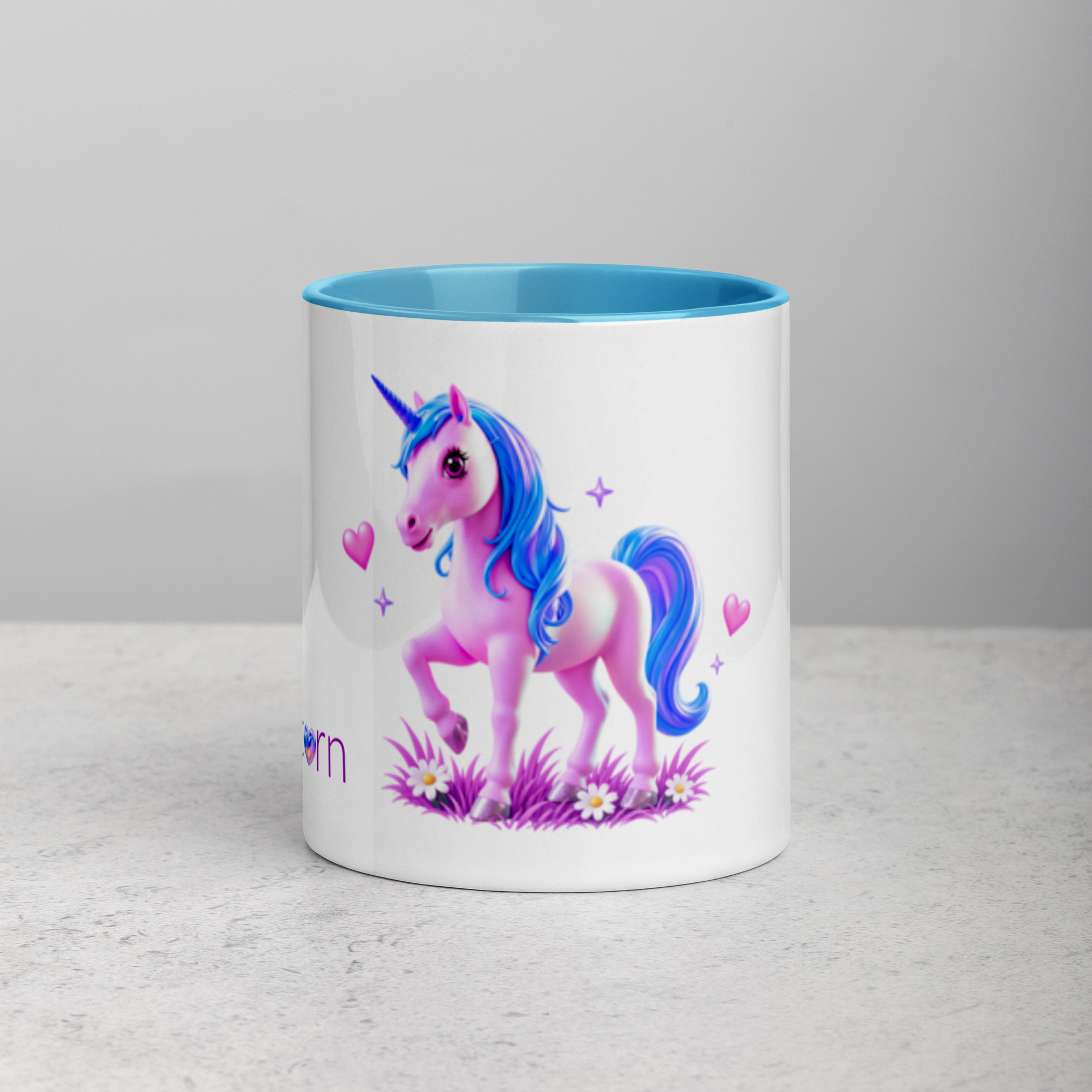 tsgabrielle® • Mug avec intérieur coloré • Licorne - Seraphina • Céramique • 2 tailles - View 2