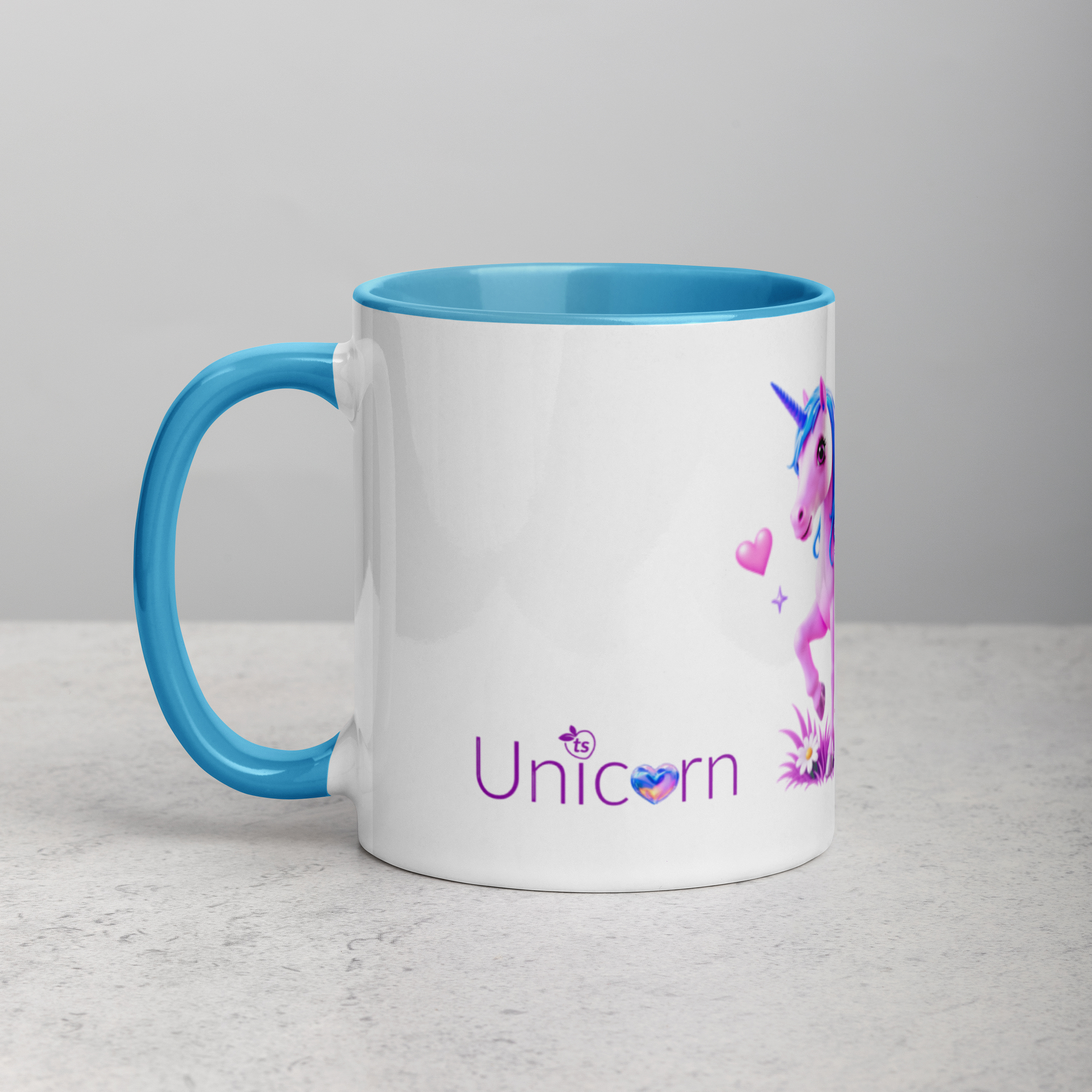 tsgabrielle® • Mug avec intérieur coloré • Licorne - Seraphina • Céramique • 2 tailles - View 7