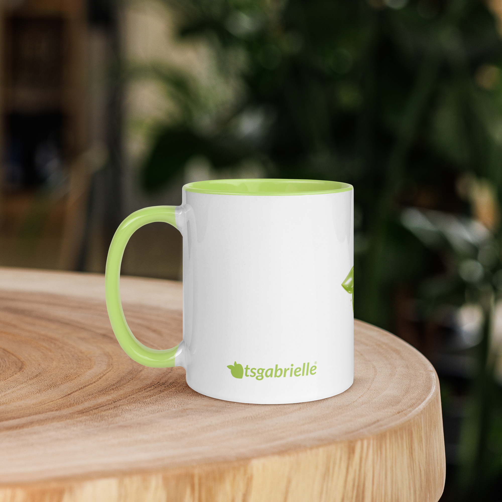 tsgabrielle® • Mug avec intérieur couleur citron vert • Céramique • 11 oz - View 14